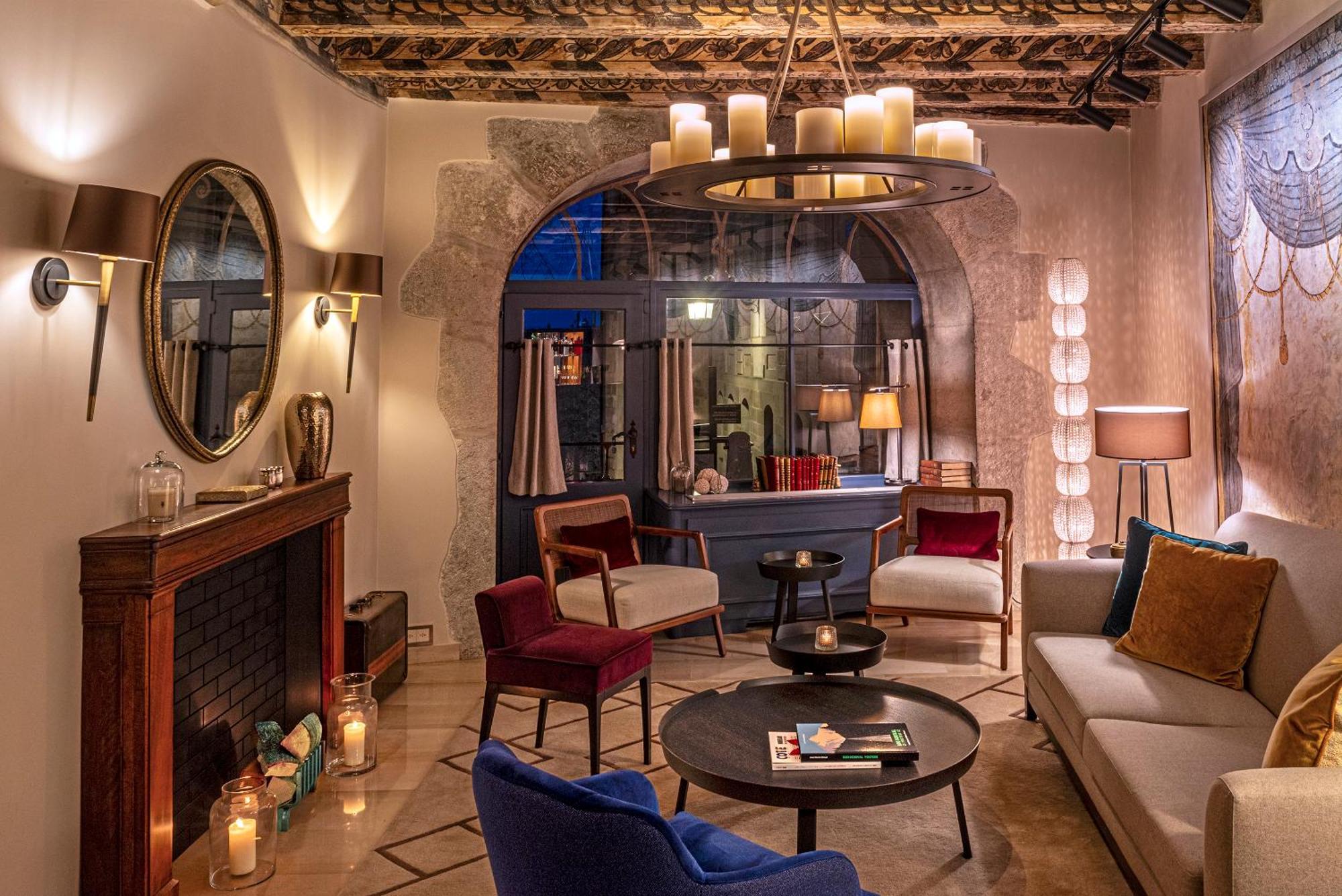 ホテル レ ザミュール ジュネーブ エクステリア 写真 The lobby of the hotel